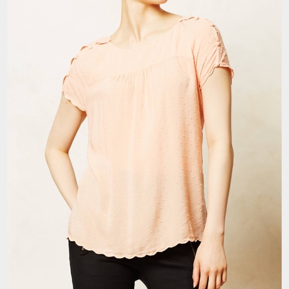 Maeve Swiss dot flutter sleeve - Picture 3 of 7